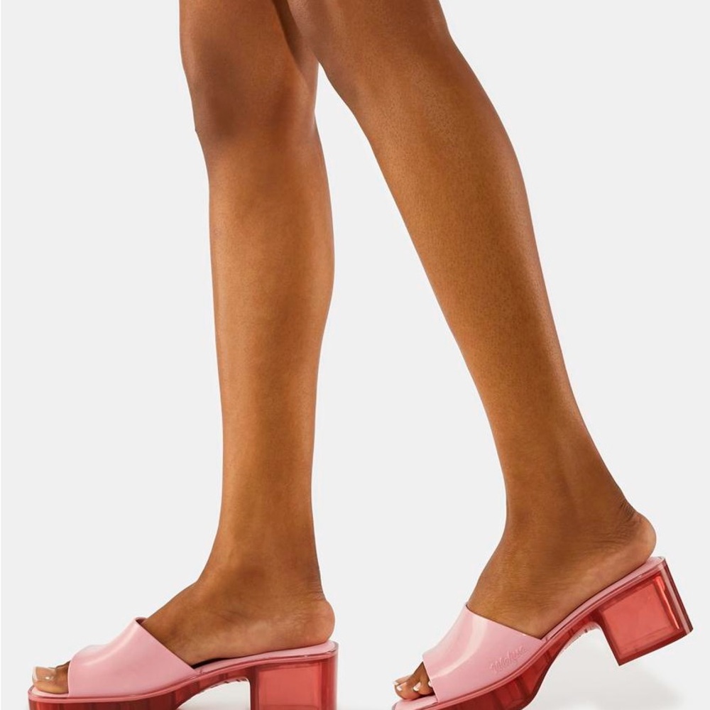 MELISSA
Shape Pink Block Heel Mules size 5 - Picture 5 of 12